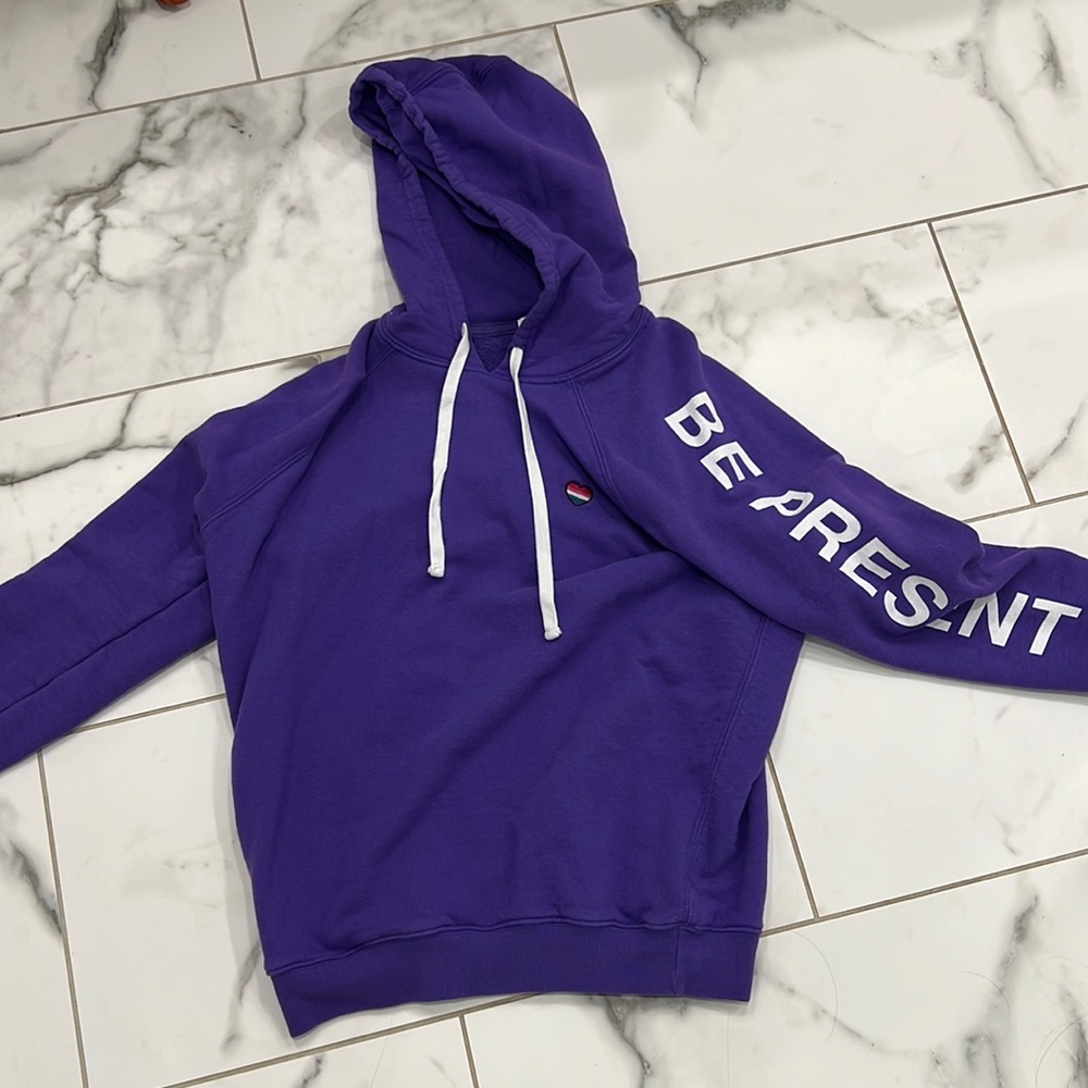 Purple Spiritual Gangster hoodie